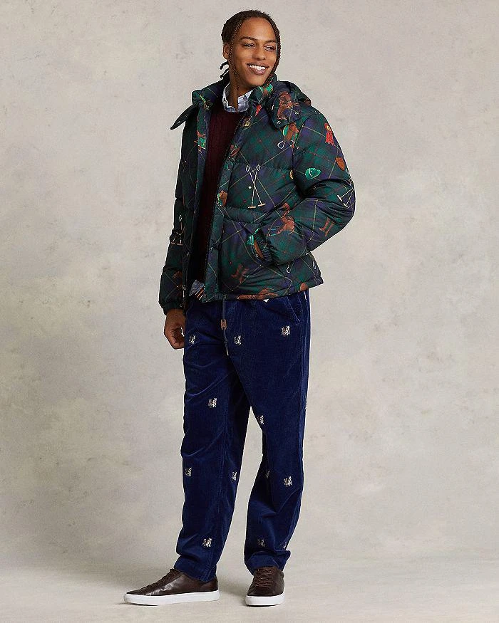 商品Ralph Lauren|Water Resistant Down Print Regular Fit Jacket,价格¥2685,第2张图片详细描述