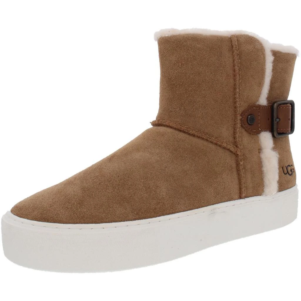 商品UGG|Ugg Womens Aika Cushioned Footbed Cold Weather Ankle Boots,价格¥360,第3张图片详细描述