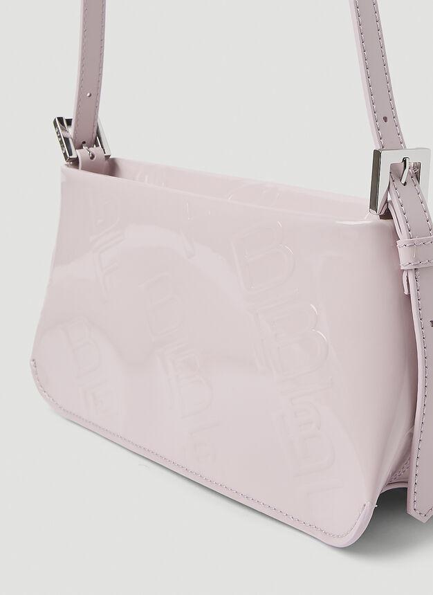 商品by FAR|Dulce Dawn Embossed Shoulder Bag in Lilac,价格¥2934,第6张图片详细描述