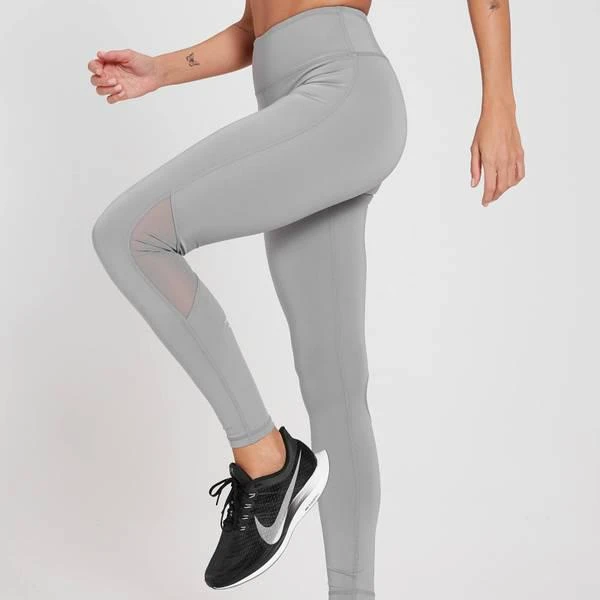 商品Myprotein|MP Women's Velocity Leggings - Storm,价格¥272,第4张图片详细描述