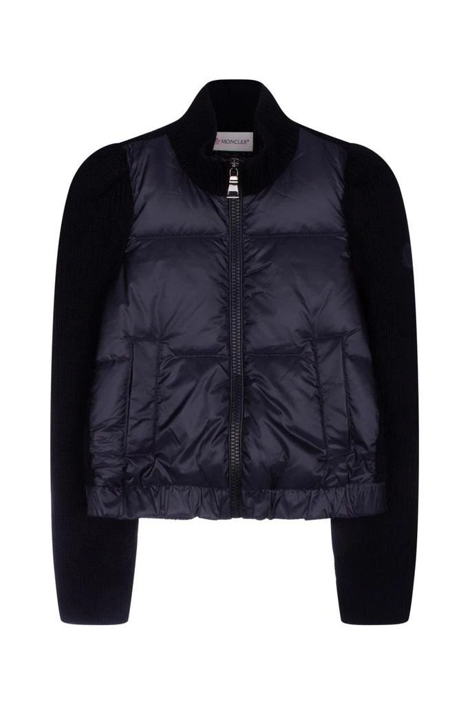 商品Moncler|Moncler Enfant Logo Patch Zipped Padded Jacket,价格¥2229,第1张图片