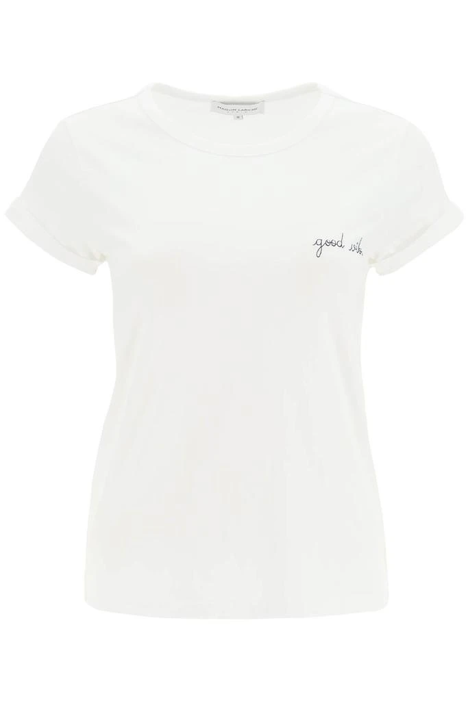 商品Maison Labiche|Maison Labiche Poitou T Shirt With Good Vibe Embroidery,价格¥229,第1张图片