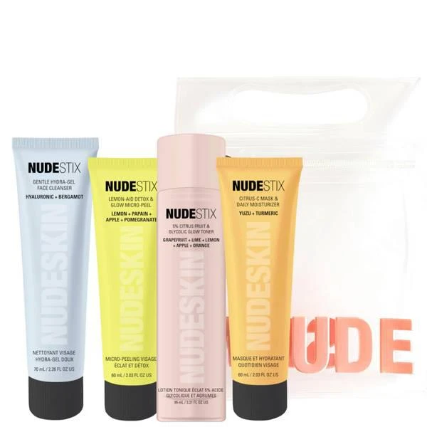 商品NUDESTIX|NUDESTIX Nudeskin 4-Step: Citrus Renew Set for Gentle Skin,价格¥778,第1张图片