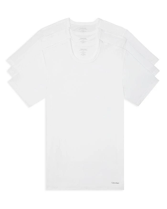 商品Calvin Klein|Short-Sleeve Crewneck Slim Fit Tee - Pack of 3,价格¥236,第1张图片详细描述