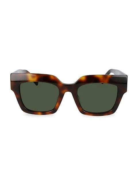 商品MCM|Logo Plaque 51MM Square Sunglasses,价格¥1612,第1张图片