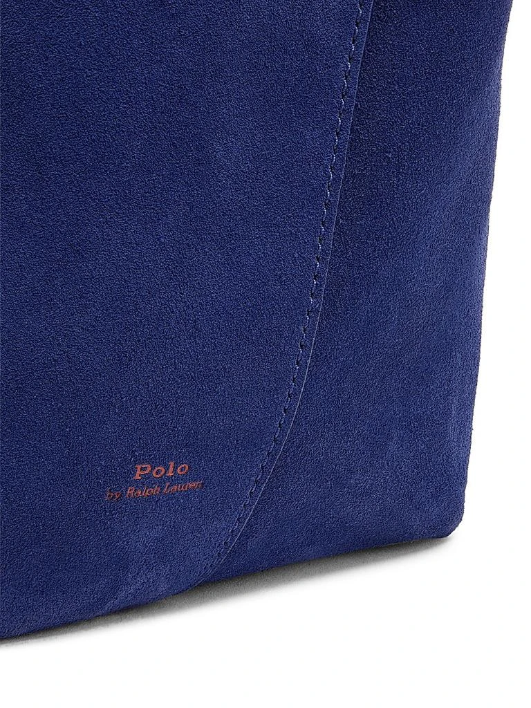 商品Ralph Lauren|Play Suede Tote Bag,价格¥3674,第5张图片详细描述