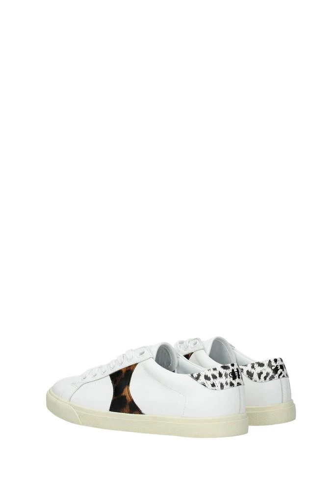 商品Celine|Sneakers triomphe Leather White Leopard,价格¥1636,第4张图片详细描述