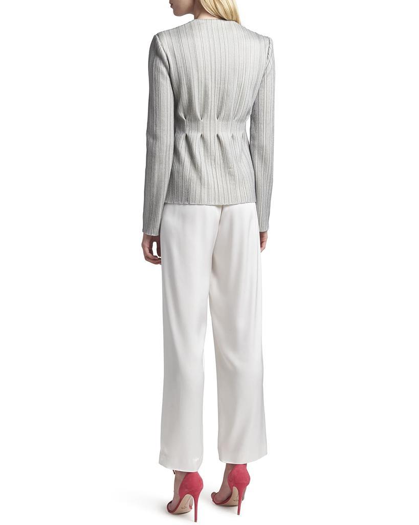 商品Giorgio Armani|Metallic Plisse Knit Jacket,价格¥15705,第6张图片详细描述