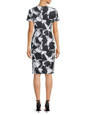 商品Karl Lagerfeld Paris|Scuba Crepe Sheath Dress,价格¥451,第2张图片详细描述