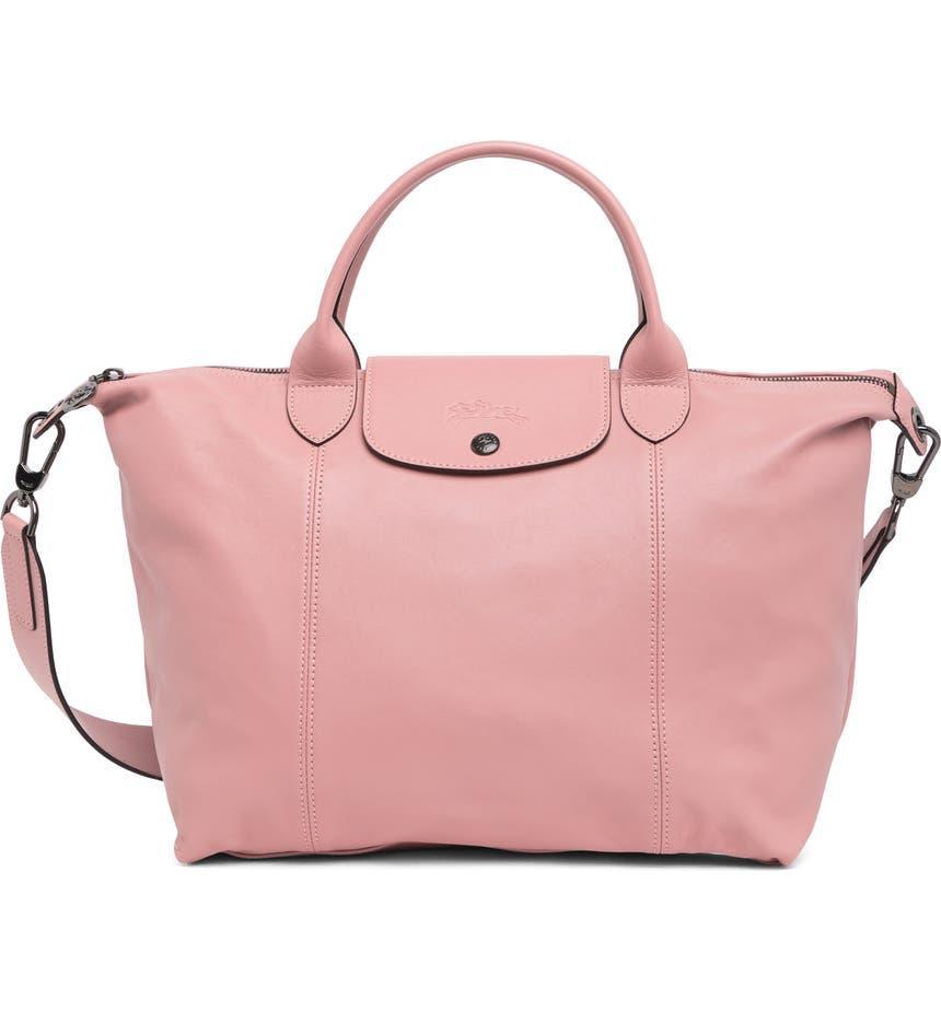 商品Longchamp|Leather Shoulder Bag,价格¥1618,第1张图片