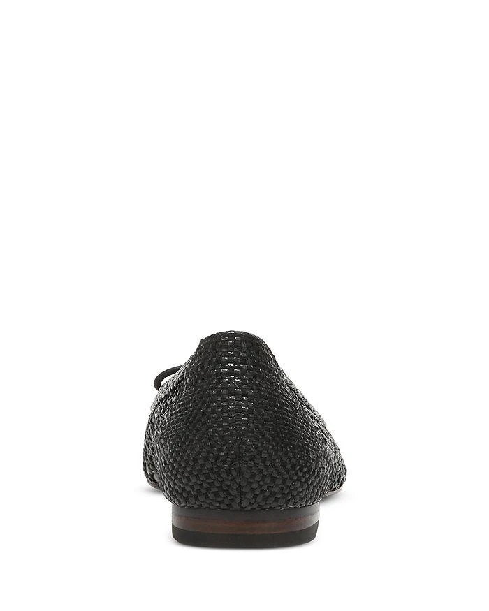 商品Sam Edelman|Women's May Square Toe Bow Accent Openwork Flats,价格¥1024,第4张图片详细描述