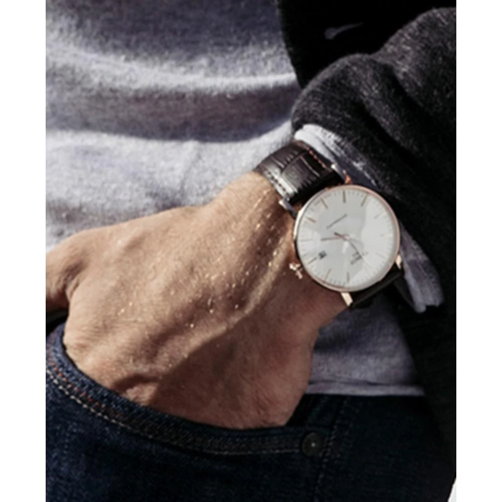 商品Tissot|Swiss Automatic Everytime Swissmatic 男士皮带腕表 40mm,价格¥2761,第3张图片详细描述