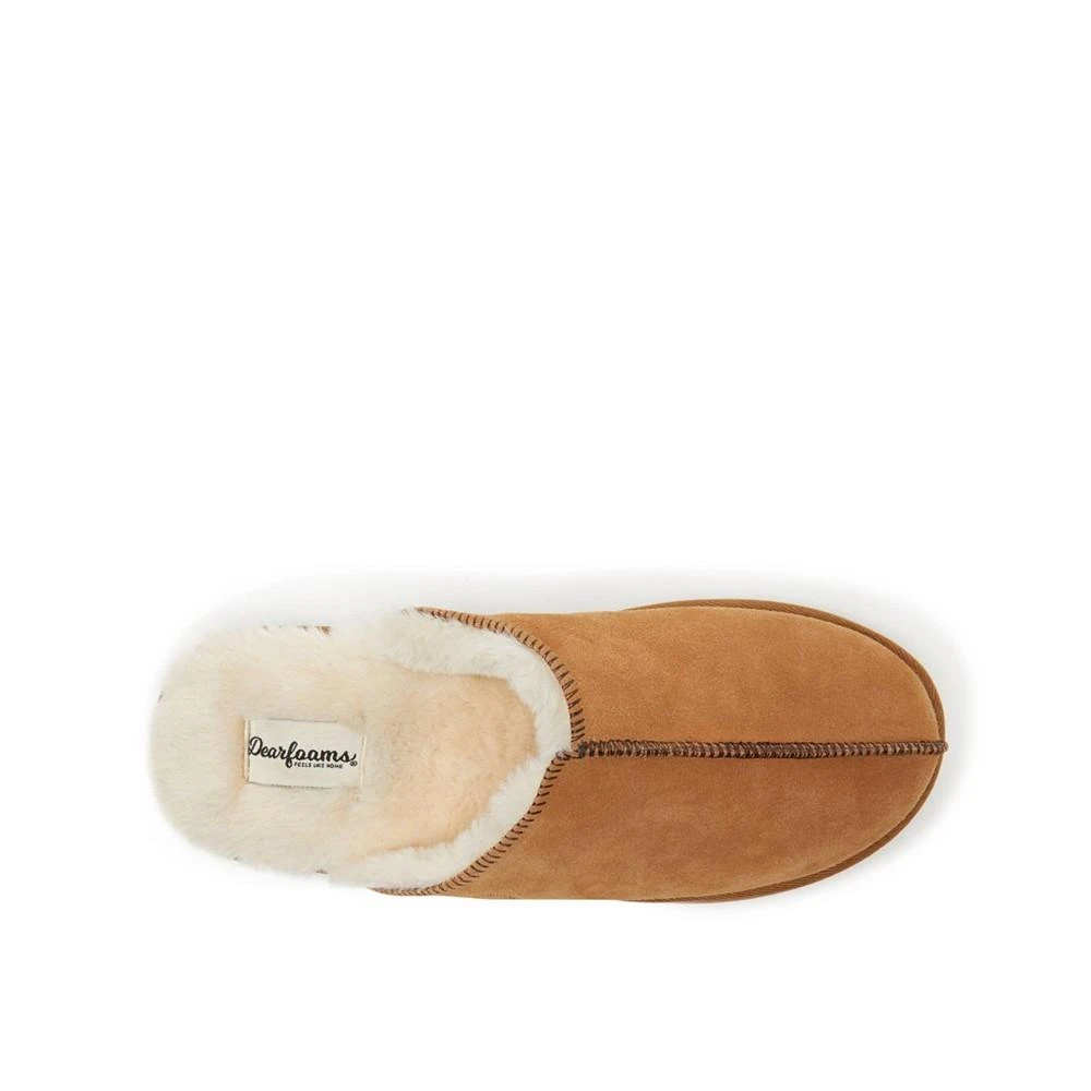 商品Dear Foams|Men's Bradford Genuine Suede Closed Toe Scuff Slippers,价格¥368,第4张图片详细描述