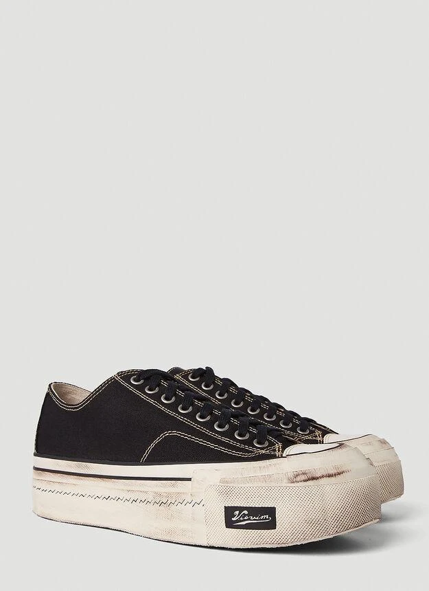 商品VisVim|Logan Deck II G.Patten Sneakers in Black,价格¥8806,第2张图片详细描述