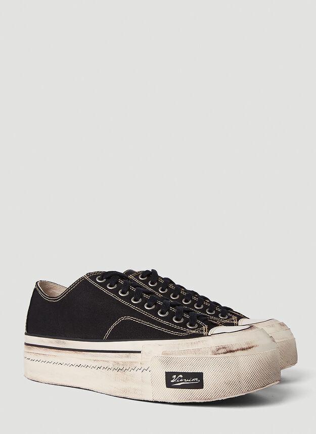 商品VisVim|Logan Deck II G.Patten Sneakers in Black,价格¥4091,第4张图片详细描述