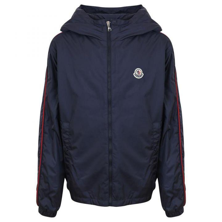 商品Moncler|Navy Hattab Rain Jacket,价格¥2643-¥2891,第1张图片