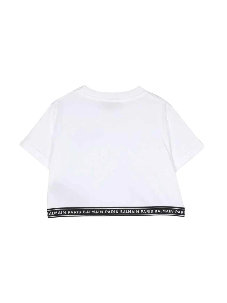 商品Balmain|White T-shirt Girl,价格¥1490,第2张图片详细描述