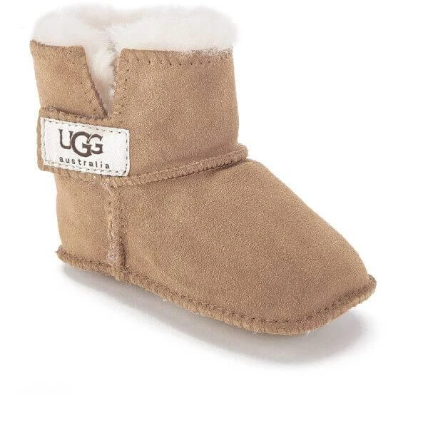 商品UGG|UGG BABIES' ERIN LOGO SHEEPSKIN BOOTS - CHESTNUT,价格¥476,第2张图片详细描述