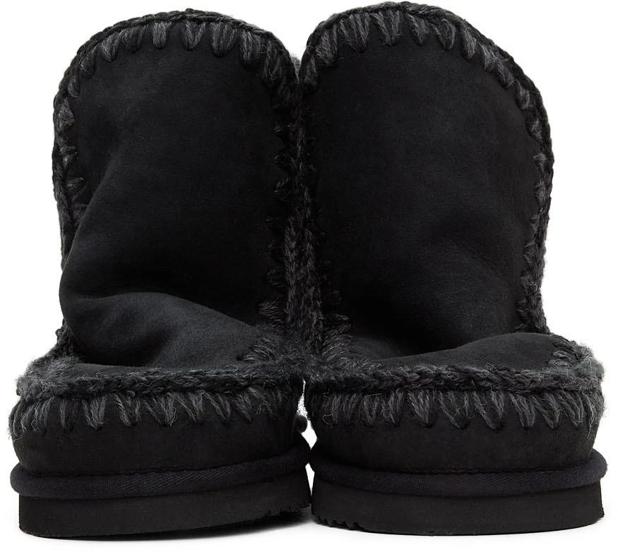 商品Mou|Black Suede Ankle 18 Boots,价格¥693,第2张图片详细描述