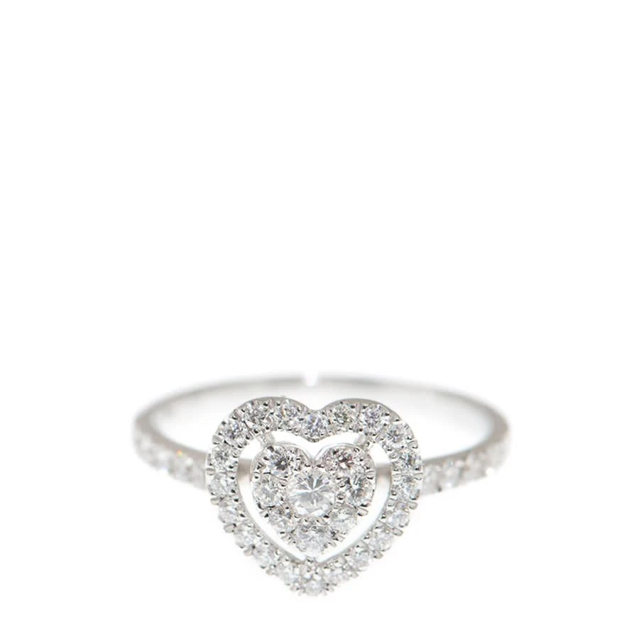 商品J Collection|New J Collection Fine Jewellery Ring W / Diamond40 Rddi 0.68 Ct18kw 2.71 Gm 18kt White Gold Silver,价格¥11437,第1张图片