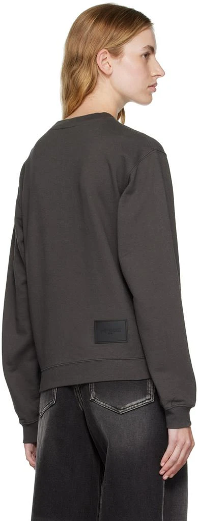 商品We11done|Gray Fitted Sweatshirt,价格¥517,第3张图片详细描述