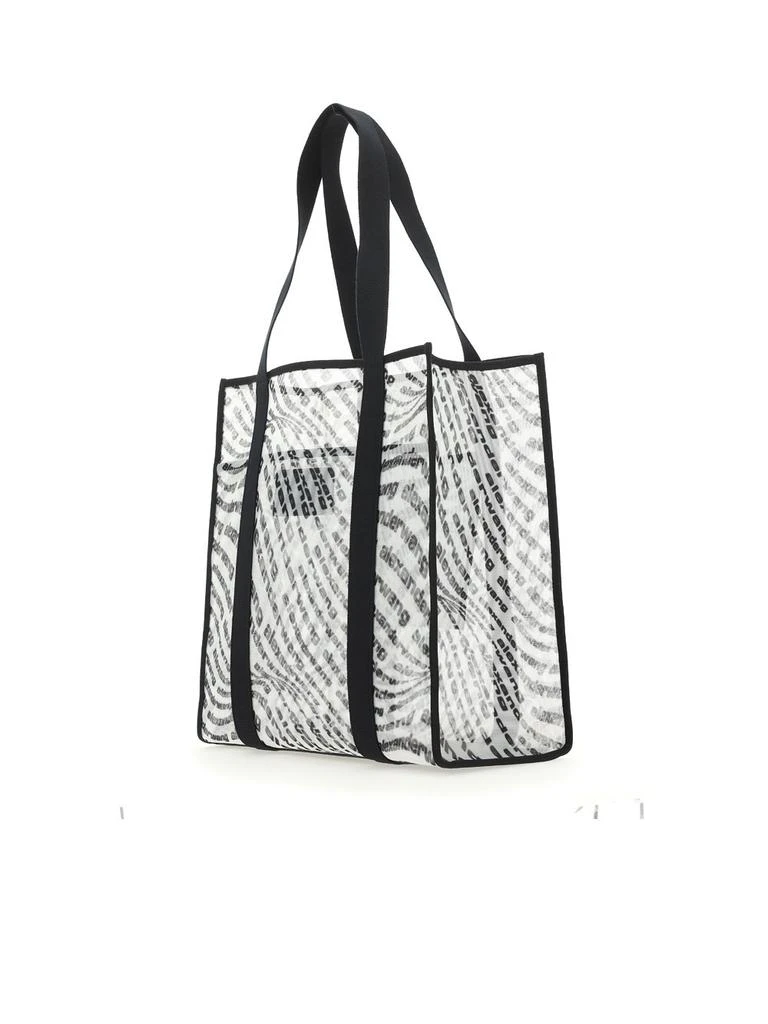 商品Alexander Wang|Alexander Wang The Freeze Logo Mesh Large Tote Bag,价格¥2754,第2张图片详细描述