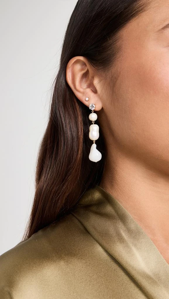 商品Completedworks|Resin and Pearl Earrings,价格¥1372,第2张图片详细描述