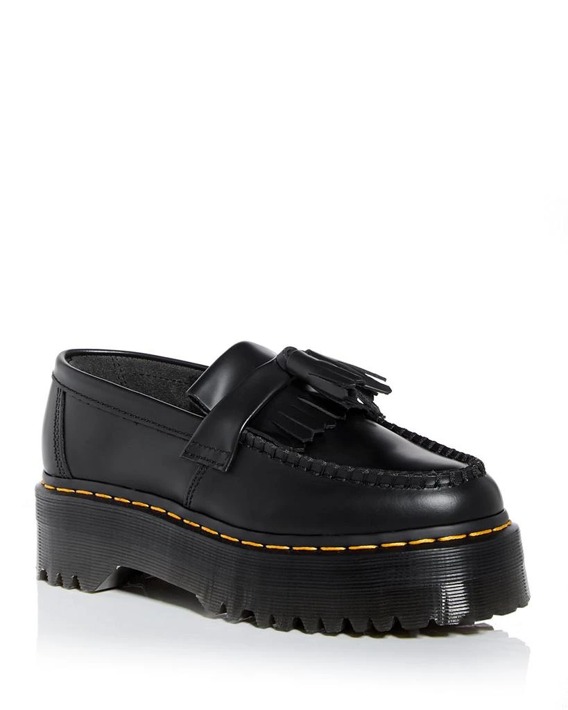 商品Dr. Martens|Women's Adrian Quad Kiltie Platform Loafers,价格¥1321,第1张图片
