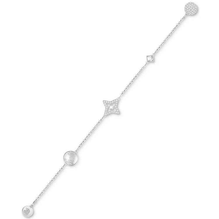 商品Swarovski|Remix Collection Silver-Tone Crystal Star & Orb Magnetic Bracelet,价格¥592,第3张图片详细描述