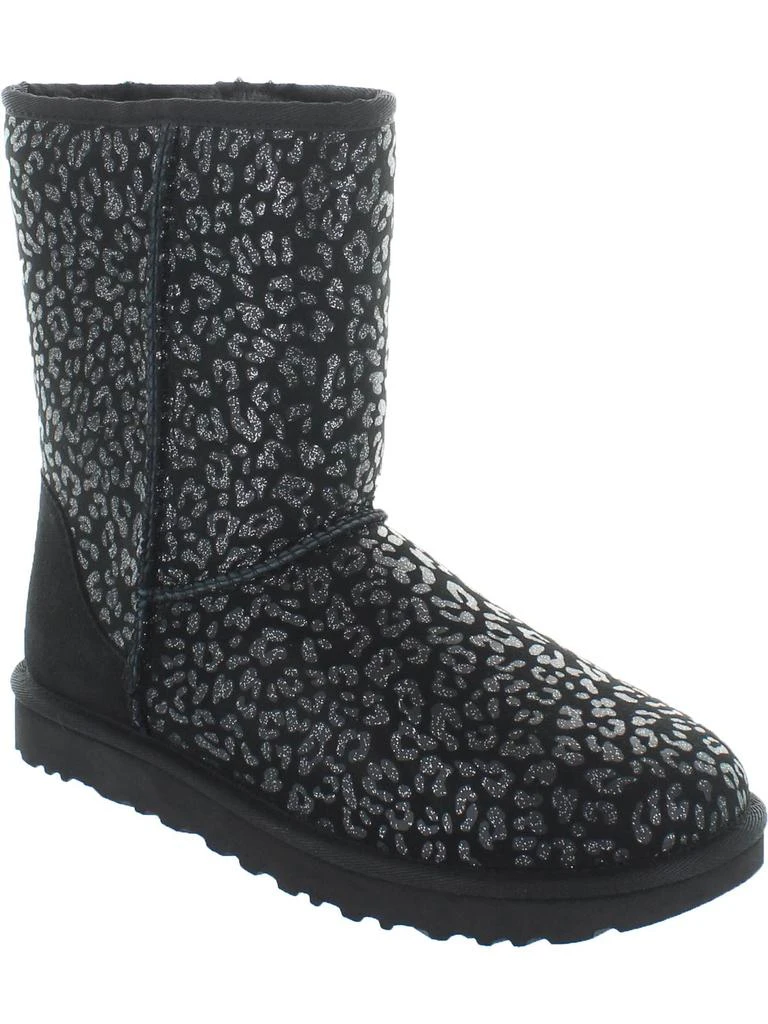 商品UGG|Classic Short Womens Suede Snow Leopard Winter Boots,价格¥458,第1张图片