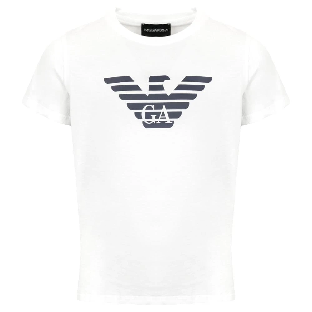 商品Emporio Armani|White Eagle Logo T Shirt,价格¥230,第1张图片