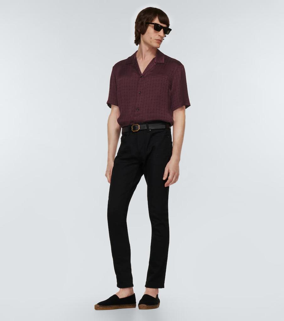 商品Yves Saint Laurent|真丝短袖衬衫,价格¥9885,第4张图片详细描述