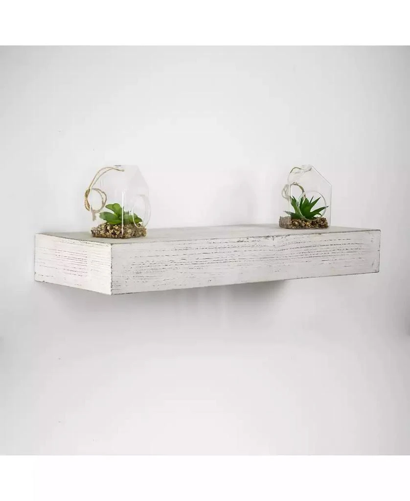 商品Crystal Art Gallery|American Art Decor Wood Floating Wall Shelf - Small,价格¥434,第2张图片详细描述