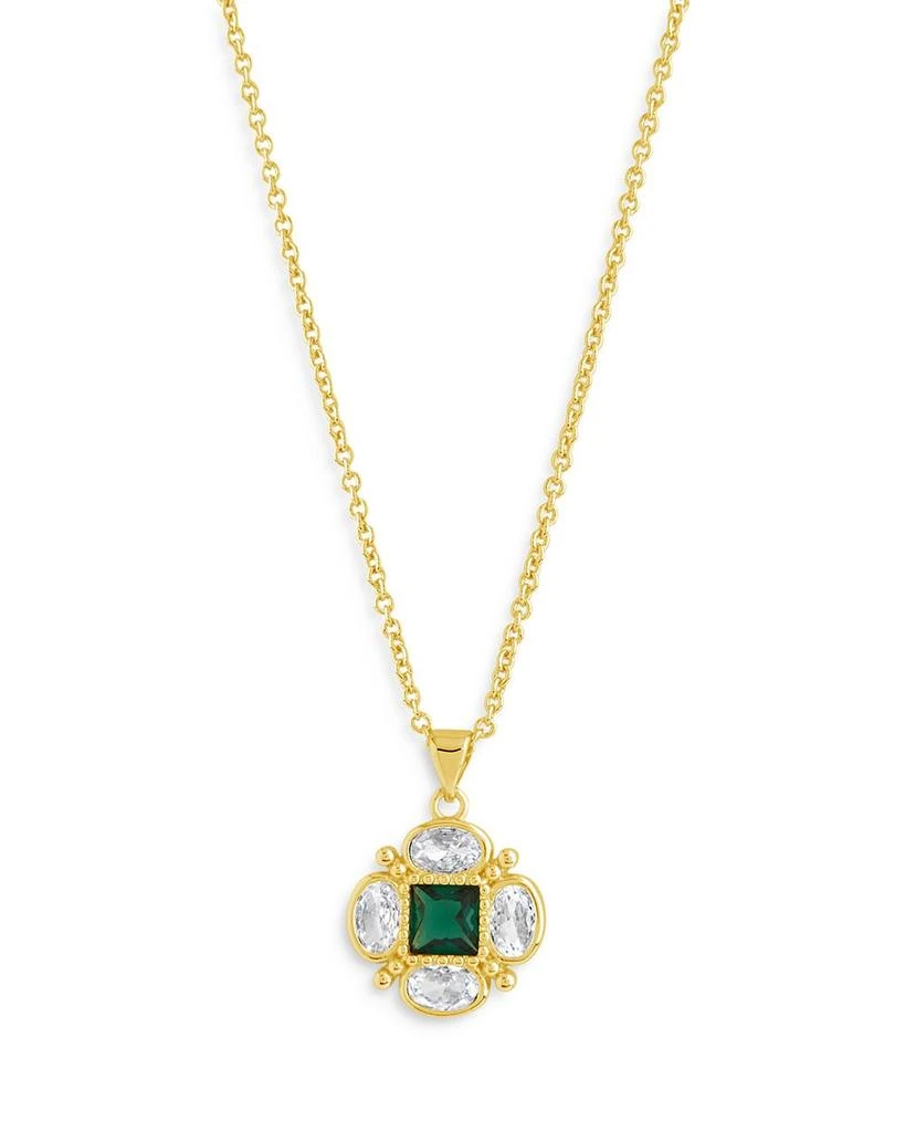 商品Sterling Forever|Hermia Pendant Necklace, 16",价格¥338,第1张图片