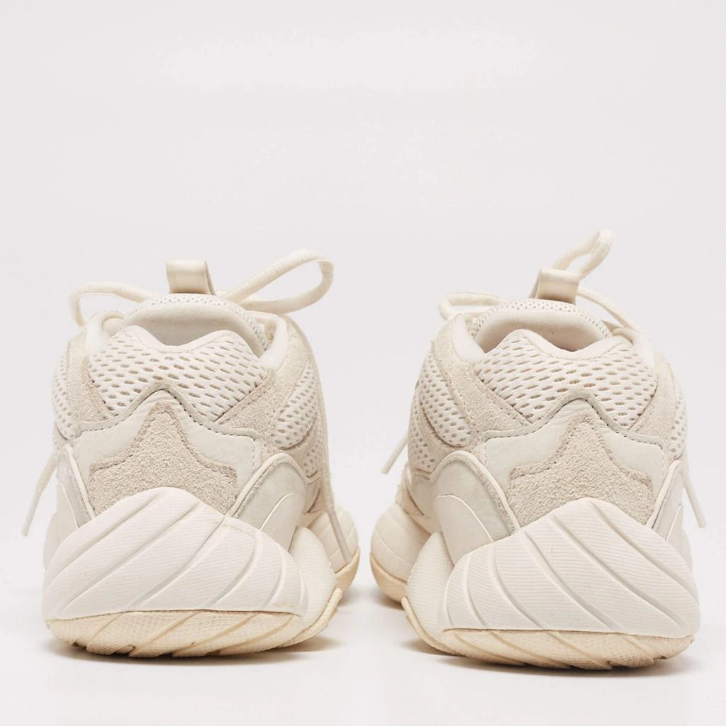 商品[二手商品] YEEZY|Yeezy x Adidas White Suede and Mesh Yeezy 500 Salt Lace Up Sneakers Size 41,价格¥1439,第5张图片��详细描述