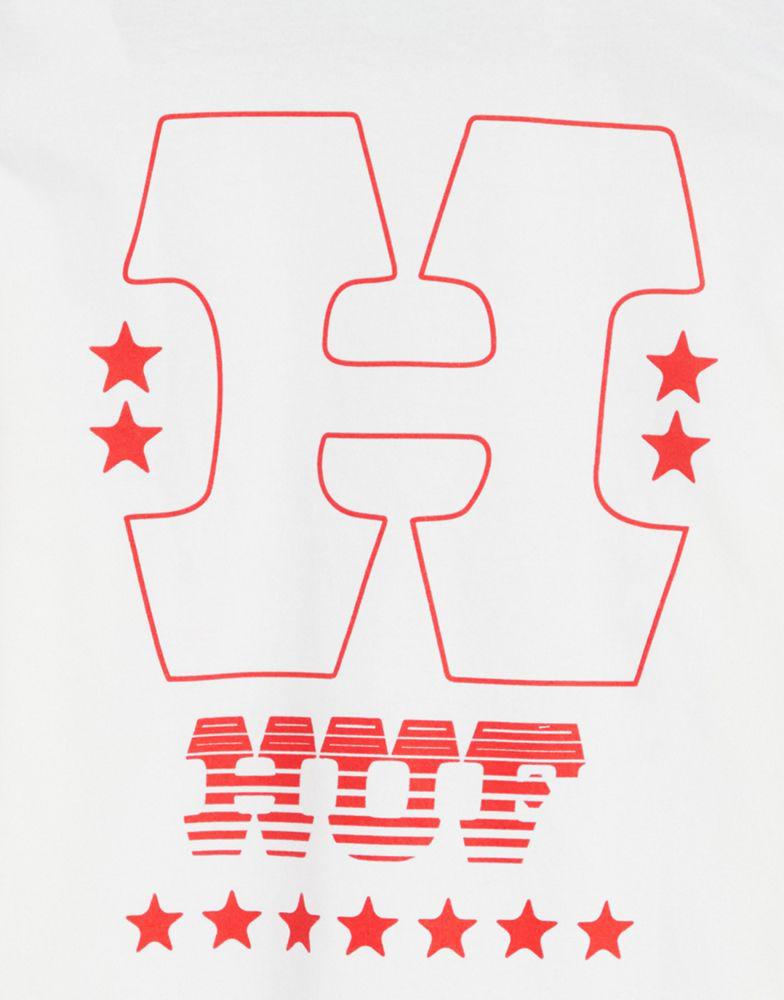 HUF factory rider print long sleeve t-shirt in white商品第4张图片规格展示