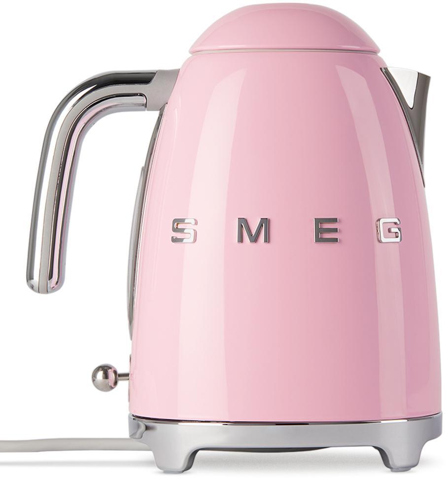 商品Smeg|Pink Electric Kettle, 1.7 L, CA/US,价格¥1093,第1张图片