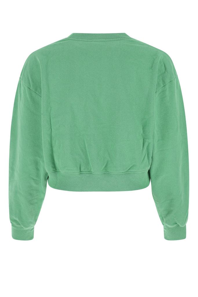Green cotton sweatshirt商品第1张图片规格展示