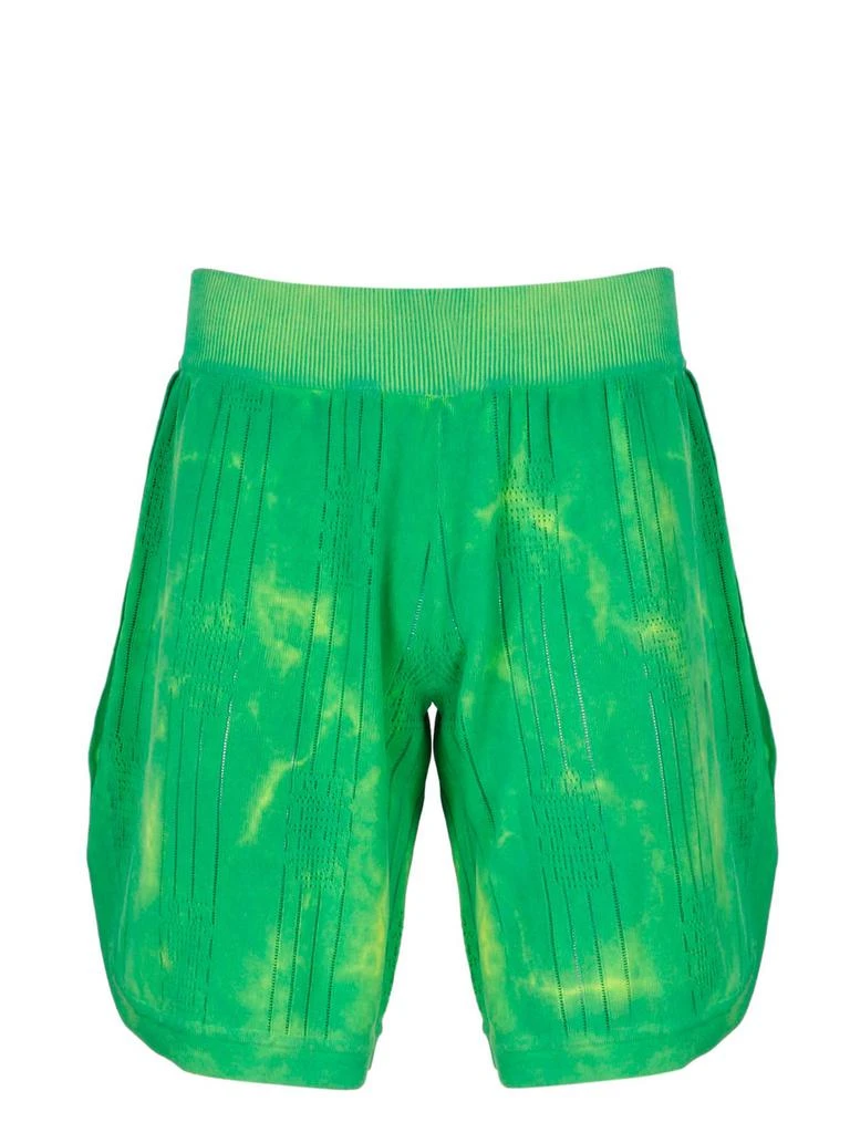 商品GCDS|GCDS Tie-Dye Knitted Bermuda Shorts,价格¥1570,第2张图片详细描述