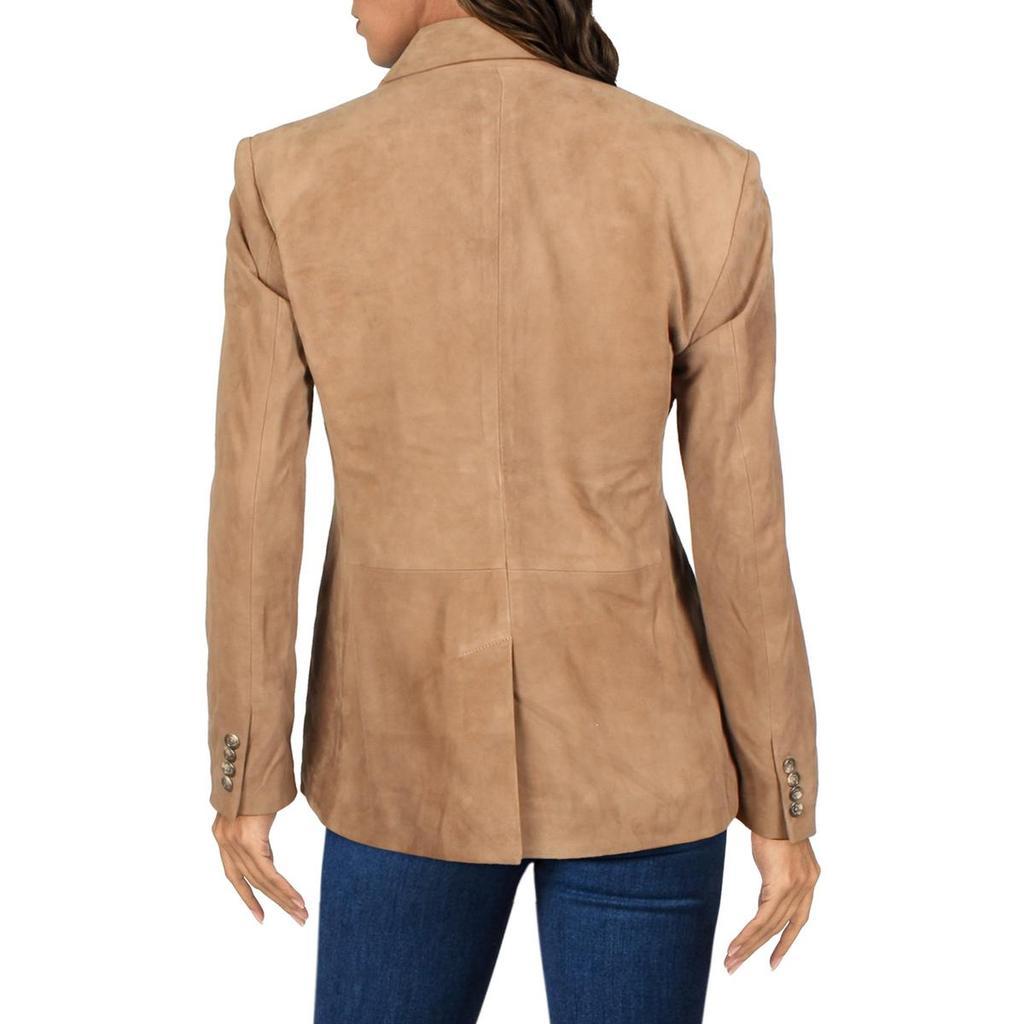 商品Ralph Lauren|Womens Faux-Suede Midi Sportcoat,价格¥2553,第1张图片详细描述