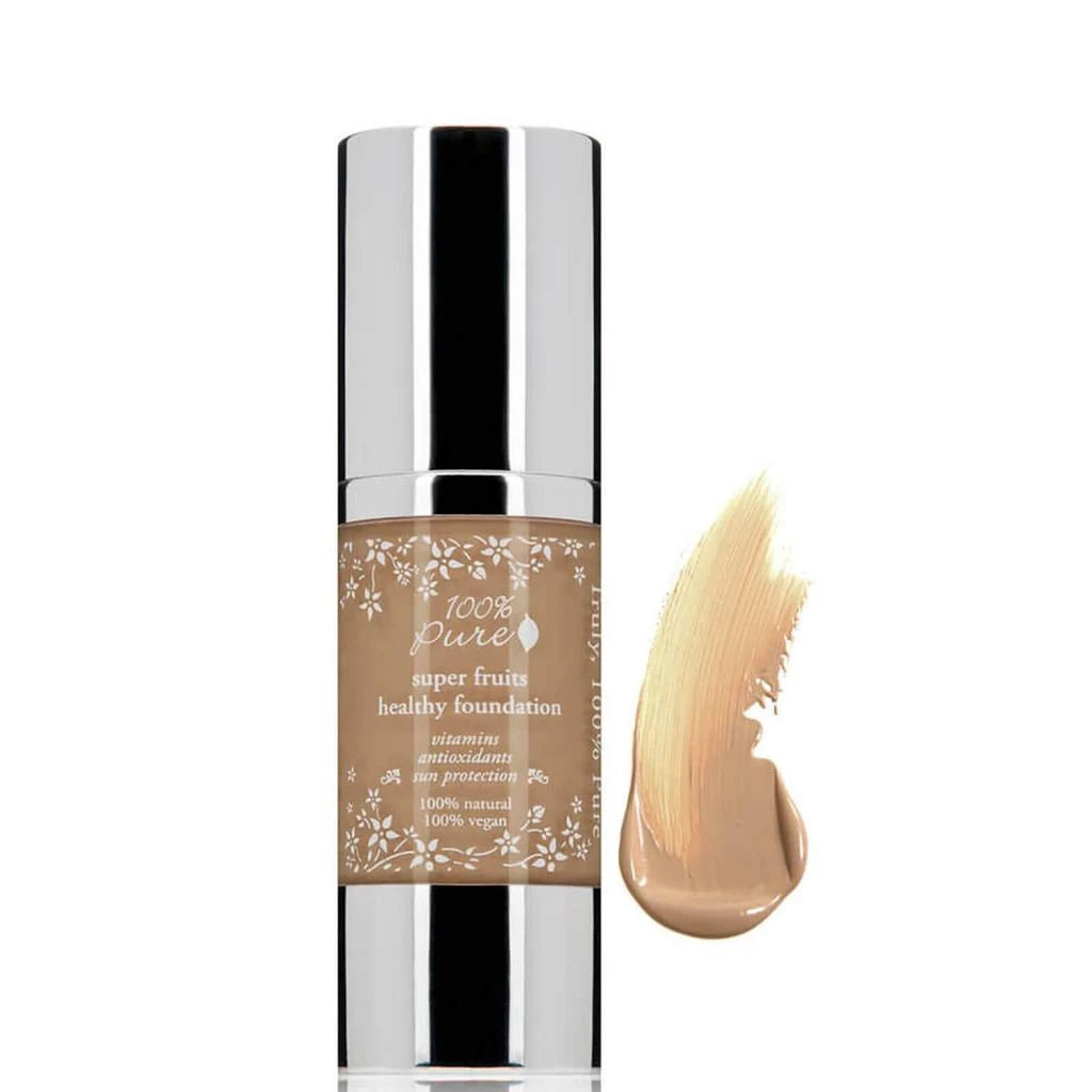 商品100% Pure|100% Pure Fruit Pigmented Healthy Skin Foundation - Toffee,价格¥403,第1张图片