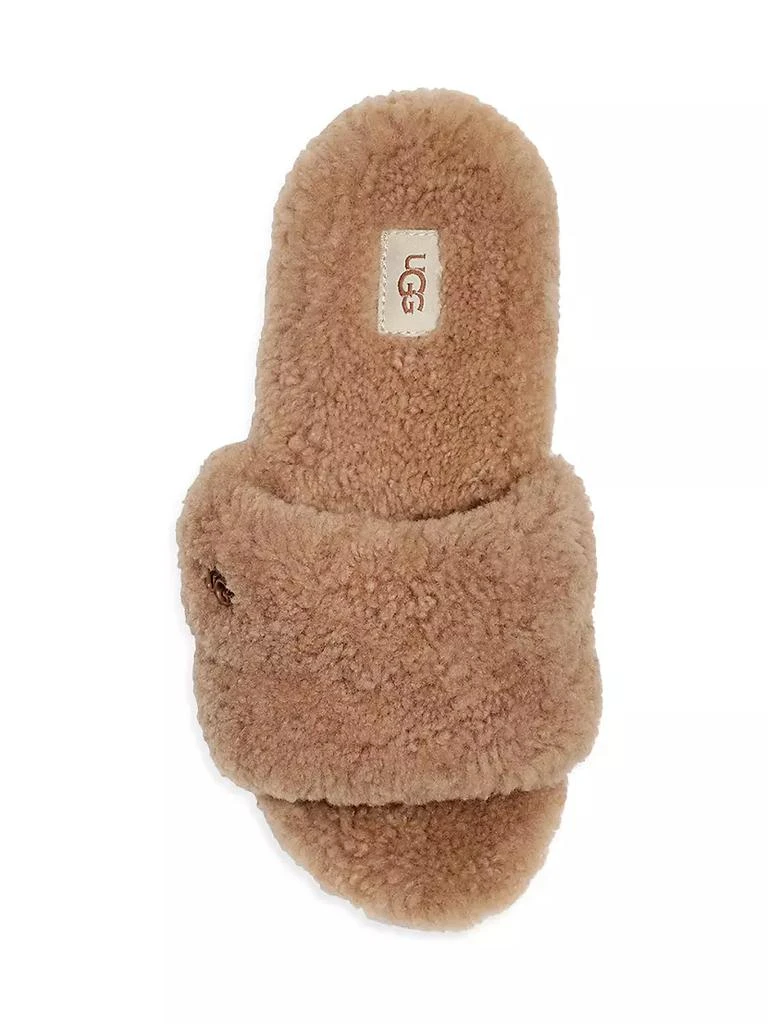 商品UGG|Cozetta Dyed Curly Shearling Slide Sandals,价格¥738,第5张图片详细描述