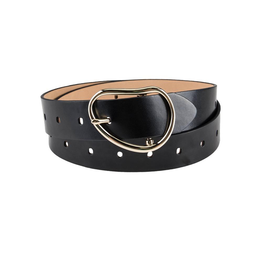 商品Calvin Klein|Women's Adjustable Perforated Casual Belt with Buckle,价格¥174,第1张图片