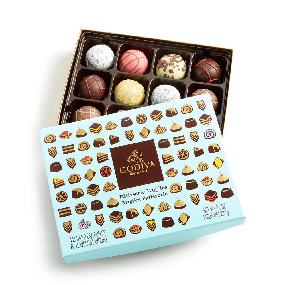 商品Godiva|12颗法式松露巧克力礼盒,价格¥223,第1张图片