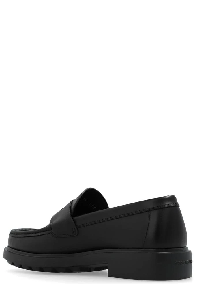 商品Salvatore Ferragamo|Ferragamo Logo Embossed Slip-On Loafers,价格¥3124,第3张图片详细描述