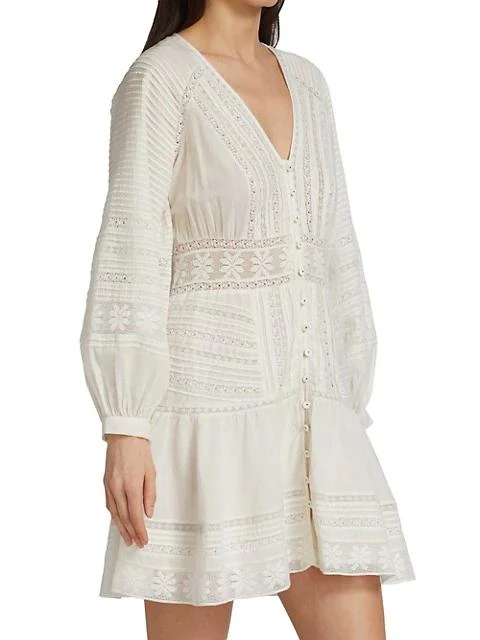 商品VERONICA BEARD|Addilyn Lace Dress,价格¥3718,第4张图片详细描述