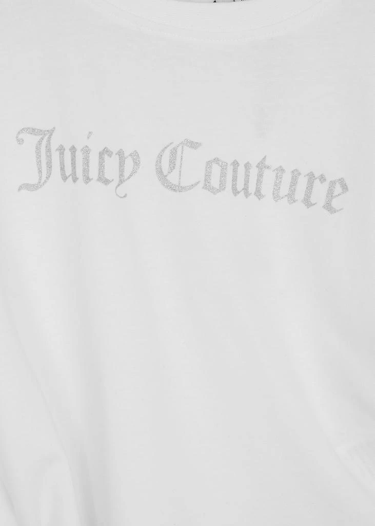 商品Juicy Couture|KIDS White logo cotton T-shirt (9-16 years),价格¥113,第2张图片详细描述