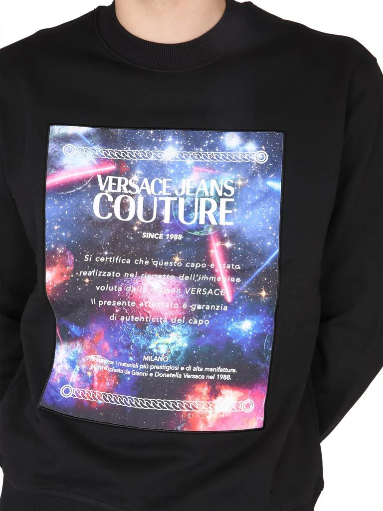 商品Versace|Versace Jeans Couture Sweatshirt With space Warranty Print,价格¥2009,第4张图片详细描述