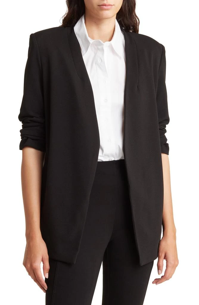 商品Tahari|Collarless Open Front Blazer,价格¥190,第1张图片