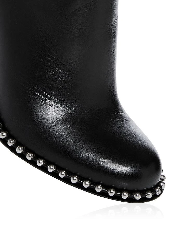 商品Alexander Wang|Women's Nova 105 Studded Ankle Boots,价格¥6605,第5张图片详细描述